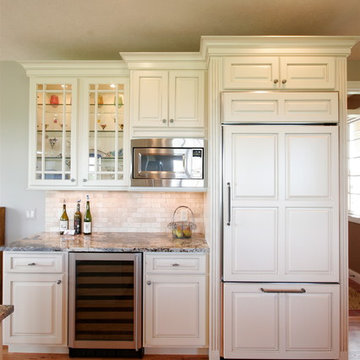 Wine and regular refrigerator