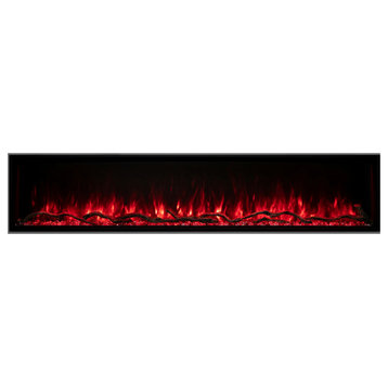 Modern Flames 68″ Linear Landscape Pro Slim Electric Fireplace – LPS-6814