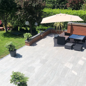 Stuart & Nikola's Kandla Grey Porcelain Patio