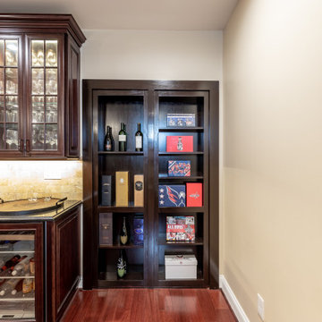 Amazing Basement Remodel, with Irresistible Wine Cellar in Ashburn VA