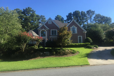 Example of a classic exterior home design in Atlanta