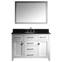 Virtu USA Caroline 48" Cabinet Only, White