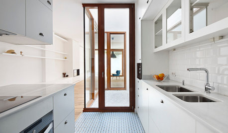 Una vivienda diseñada mirando a un patio interior