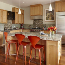 kitchens with light wood cabinets