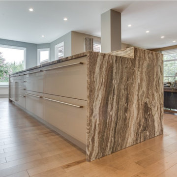 "Fantasy Brown" Granite Countertops