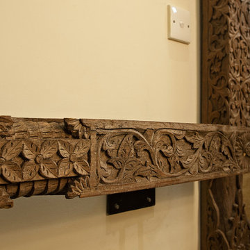 Antique Carved Beams