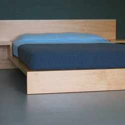 Plane Bed with Tables - Douglas Fir - Beds