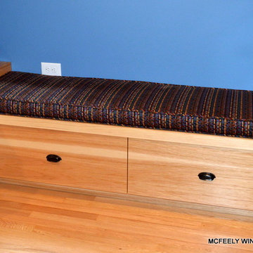 Custom Bench Cushion Severn Park, MD - McFeely Window Fashions