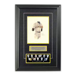 MLB San Diego Padres 1969 uniform original art – Heritage Sports Art