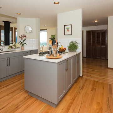 Sleek and Modern Kitchen Remodel in Bellevue