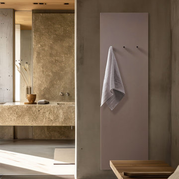 MINIMAL BATH TOWEL WARMER RADIATOR - PS-CI-130MIN