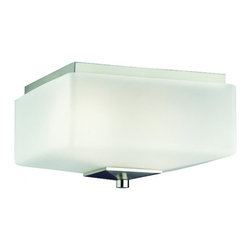 Forecast Radius 11 Inch Flush Mount with Satin Nickel finish - Lighting