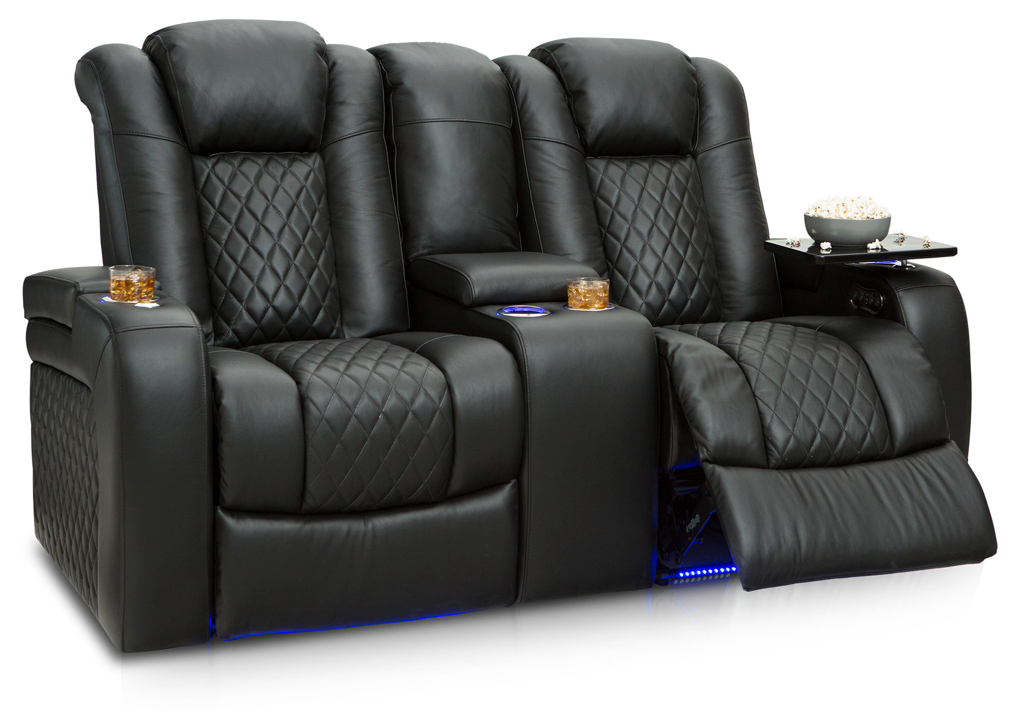 Seatcraft Anthem Home Theater Seating Leather Power Recline Loveseat Contemporary Theater Seating by Stargate Cinema Houzz