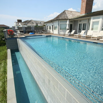 Infinity Edge, Negative Edge, Vanishing Edge and Rimless Pools