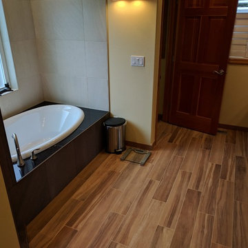 Happy Valley Bathroom Remodel w/ heated floors