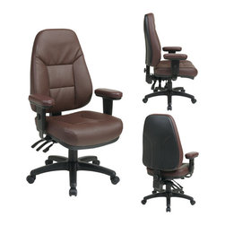Ergonomic Leather Office Chair - Office Chairs
