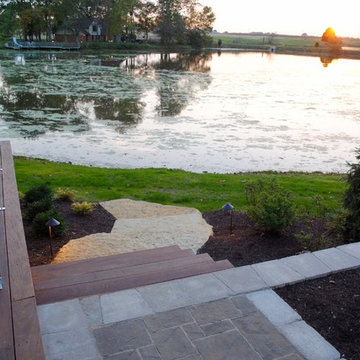 Franklin Indiana Pond-Side Paradise