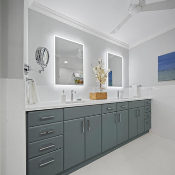 Warm Contemporary High Rise Remodel