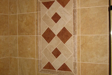 Inspiration for a transitional master bathroom remodel in Minneapolis