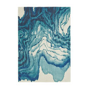 Weave & Wander Omari Rug, Atlantic, 8'x11'