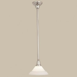 Norwell Lighting Windsor Pendant With Stepped Glass 5140 - Bath Products