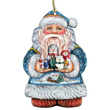 Matreshkas Santa Ornament