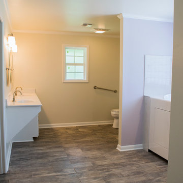 Wheelchair Accessible Master Bathroom