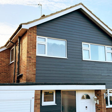 Cladding installation in Cuffley, Hertfordshire