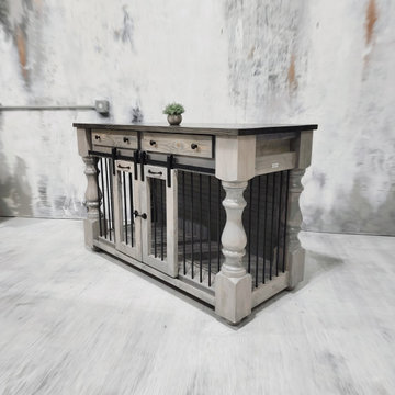 Custom Dog Crate Furniture