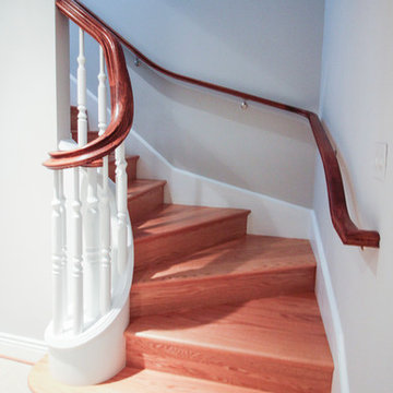 Project #49 | Traditional Staircase with Drum Style Volute