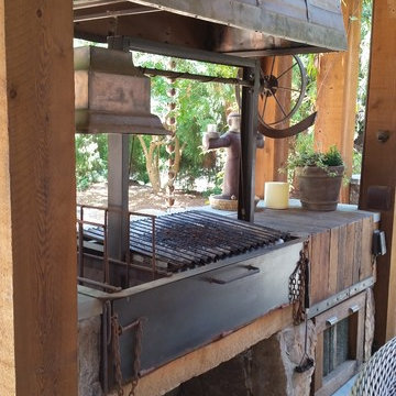 Outdoor living and Argentine grill - (Roswell, GA)