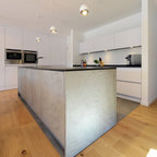 Penthouse Kücheninsel - Contemporain - Cuisine - Francfort - par