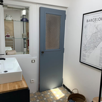 Aménagement d'une salle de bain - avant/après
