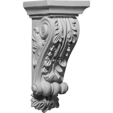 5 1/4"W x 5 3/8"D x 12 1/4"H Damon Corbel
