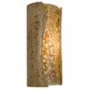 Lava Wall Sconce, Sandstorm and Multi Amber, Bulb Type: E12