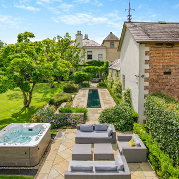 Listed Cheshire Hall by Barnes Walker Landscape Architects, Manchester