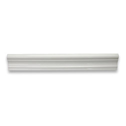 Stone Center Online - Thassos White 2 x 12 Chair Rail Trim Molding Polished - Marble from Greece - Tile