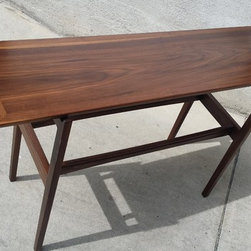 Solid Walnut Console Table - Products