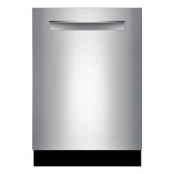 Bosch 500 Series 24" Flush Handle Dishwasher, Stainless Steel | SHP65TL5UC - Dishwashers
