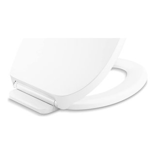 Kohler Drift ReadyLatch WC-Sitz – Leise Schließend, Rund, Weiß, Einfache Montage Von Oben