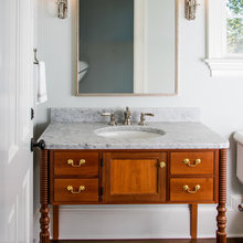 Berry Powder Room