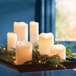 Motion Flame Battery Operated Candle 3'X 8' - Holiday Decorations