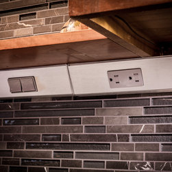 Angle Power Strip- Under Cabinet - Extension Cords And Power Strips