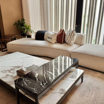 An interior design project in Saudi Arabia: contemporary elegance