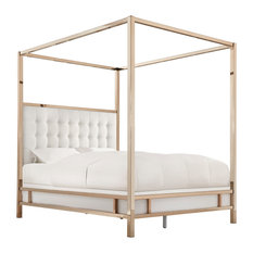 50 Most Por Light Wood Canopy Beds For 2020 Houzz 50 Most Por Light Wood Canopy Beds