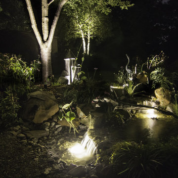 Disappearing Waterfall and Garden Fountain Projects York PA