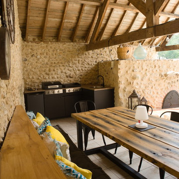 Terrasse couverte