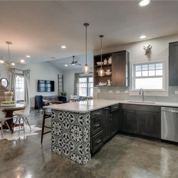 Modern Rustic Townhome with Bautiful Polished Concrete Floors