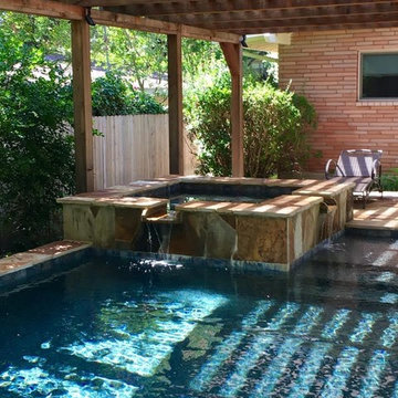 Swimming Pool Oasis With Custom Pergola