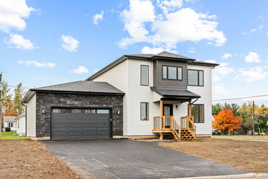 Contemporary exterior home idea in Other
